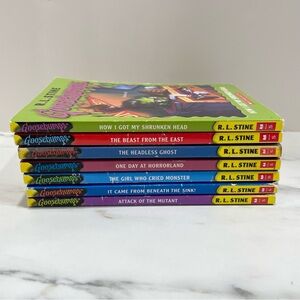 Goosebumps books